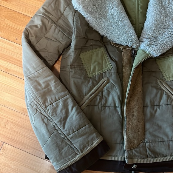 Vintage quilted patchwork jacket By Diesel. - Picture 2 of 9